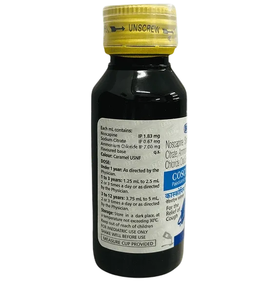 coscopin syrup 60 ml
